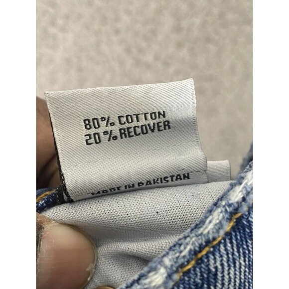 Lovers‎ + Friends Womens Ryan High Rise Loose Straight Blue Denim Size 25 - Picture 11 of 13